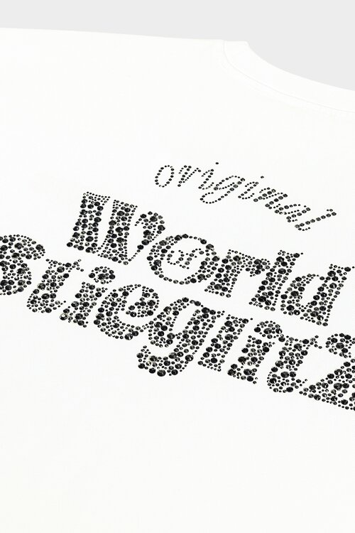 Stieglitz White World Of Stieg Boxy T-shirt