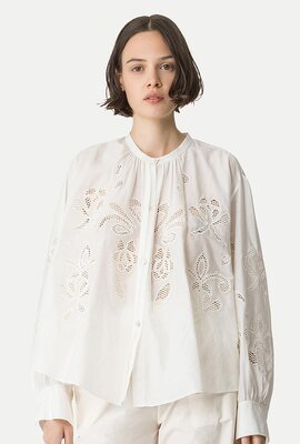 Forte_Forte Off White Bluse