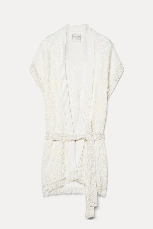 Forte_Forte Creme Gilet