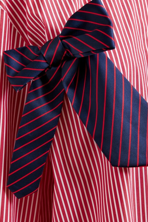 Essentiel Antwerp Rote Bluse Binden