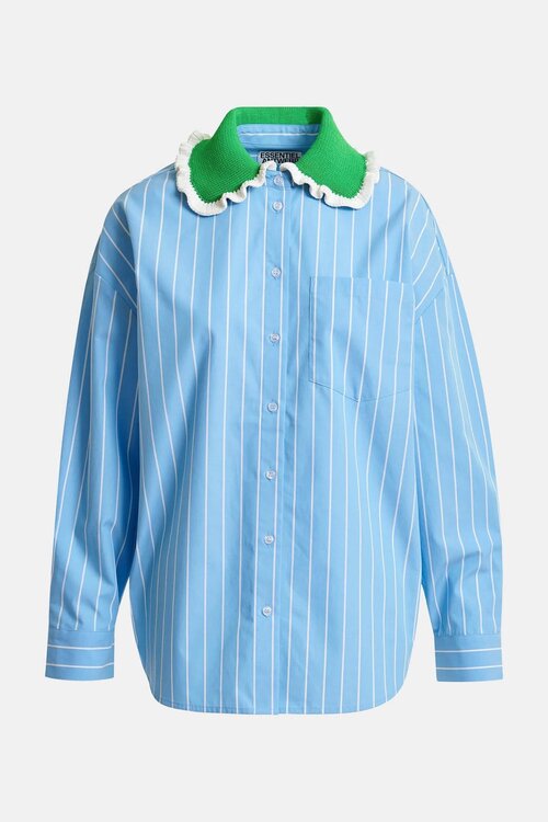 Essentiel Antwerp Blaue Bluse