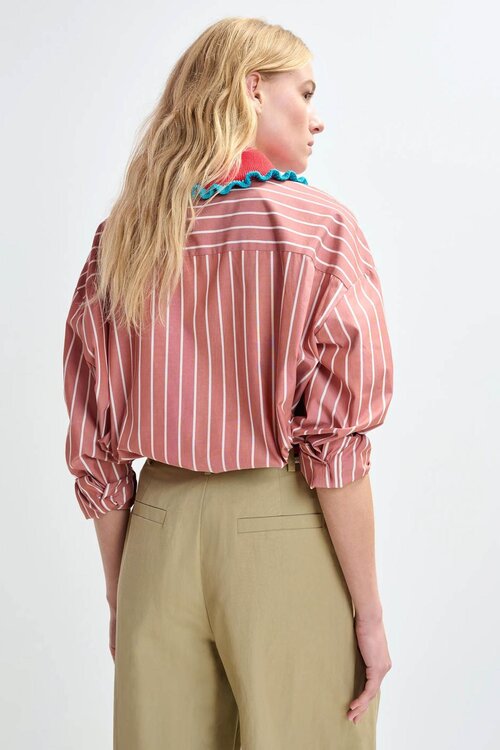 Essentiel Antwerp Camel Wide Leg Hose