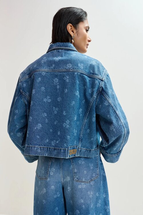 Essentiel Antwerp Denim Blaues Denim Jacke