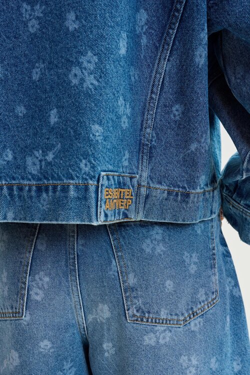 Essentiel Antwerp Denim Blaues Denim Jacke