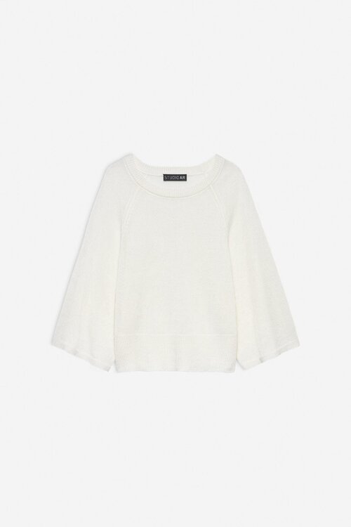 Studio AR by Arma Off White Msrisol Leinen Strick