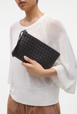 Studio AR by Arma Morro Lea Geflochtene Ledertasche