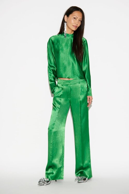 Dante 6 Grüne Jules Satin Smart Hose