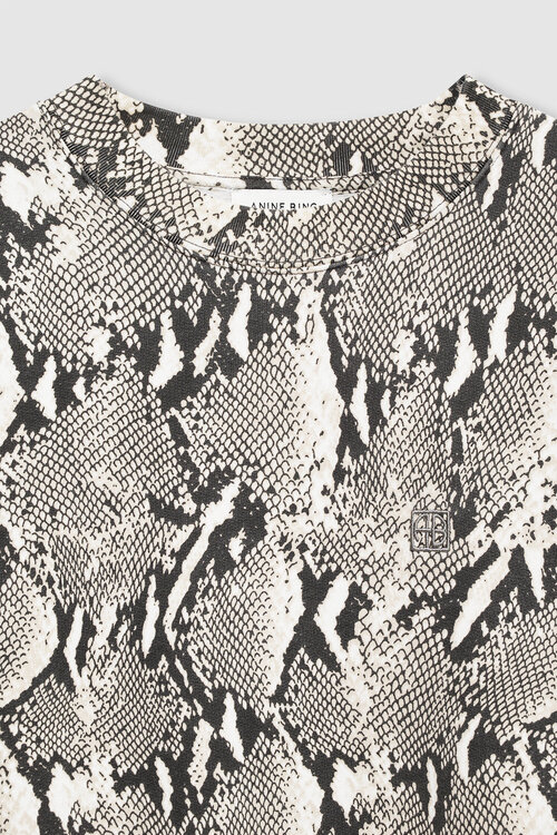 Anine Bing Schlangenmuster Miles Sweatshirt