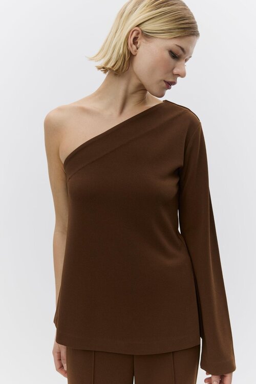 Day Birger et Mikkelsen Schwarzes Off-Shoulder-Shirt