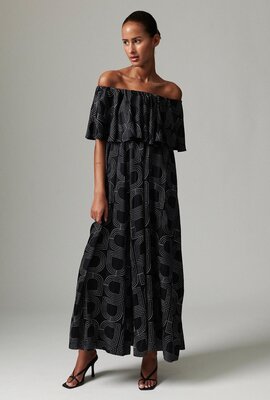 Day Birger et Mikkelsen Schwarzes Kleid