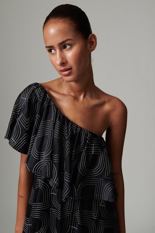 Day Birger et Mikkelsen Schwarzes Kleid