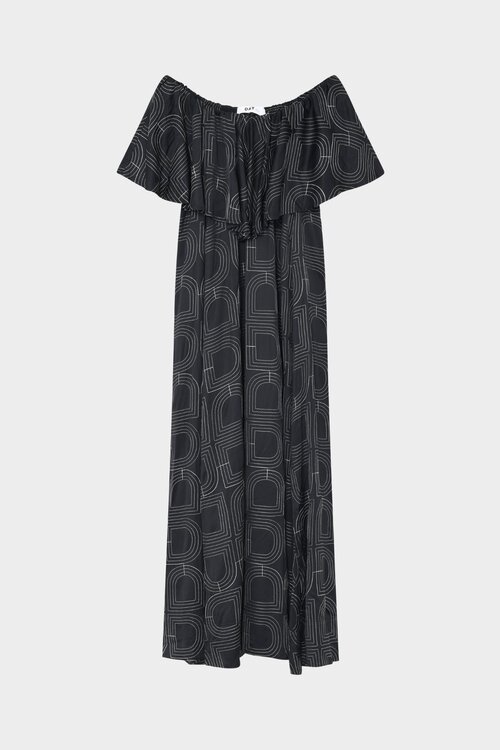Day Birger et Mikkelsen Schwarzes Kleid