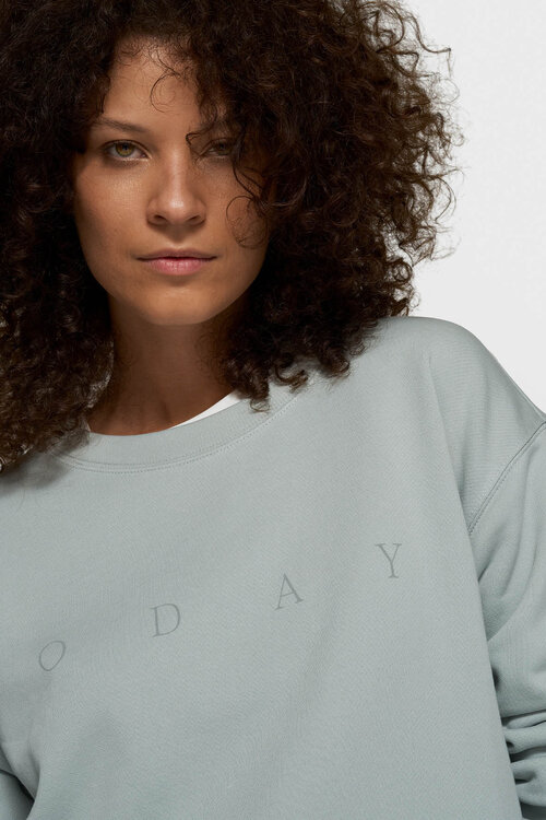 10Days Clean Blue sauberes Pullover-Logo