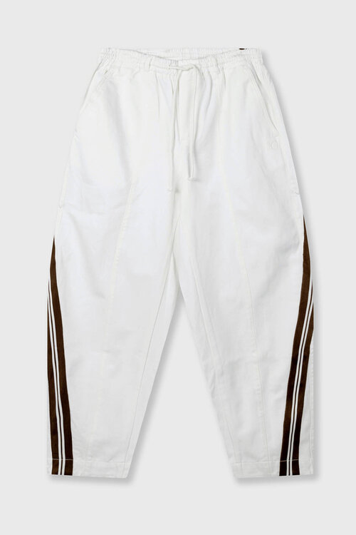 10Days Optic White weit zulaufende Hosen