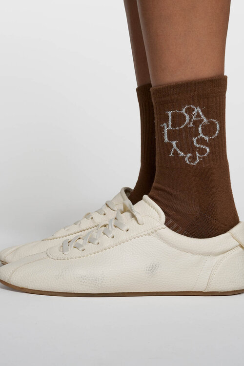 10Days dunkle Trüffelsocken lockig 10