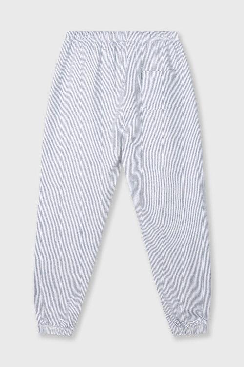 10Days Weiß Blau mittlere Joggerstreifen