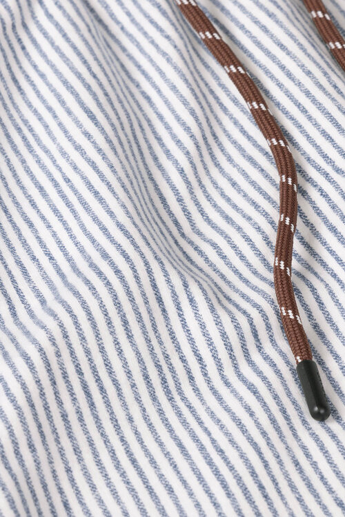 10Days Weiß Blau mittlere Joggerstreifen