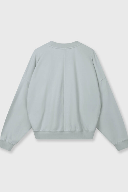 10Days Sauberer blauer Pullover Falten