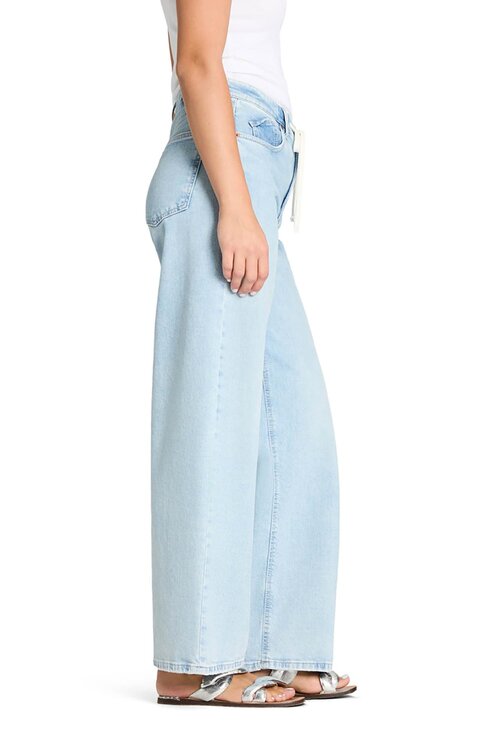 Cambio Hellblaue Baggy-Jeans