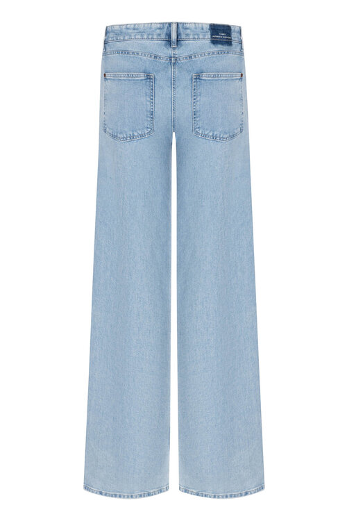 Cambio Hellblaue Baggy-Jeans