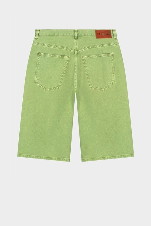 Stieglitz Grüne Alexio Jeansshorts