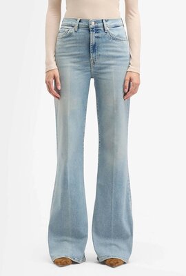 7 For All Mankind Hellblaue Jeans Moderner Dojo