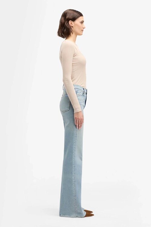 7 For All Mankind Hellblaue Jeans Moderner Dojo