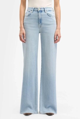 7 For All Mankind Hellblaue Jeans Lotta