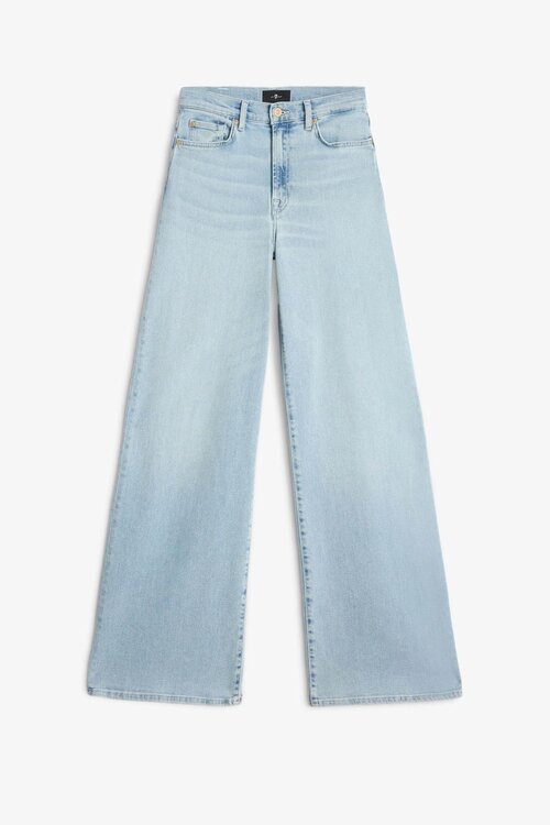 7 For All Mankind Hellblaue Jeans Lotta