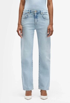7 For All Mankind Light Blue Jeans Calie