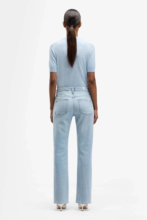 7 For All Mankind Light Blue Jeans Calie