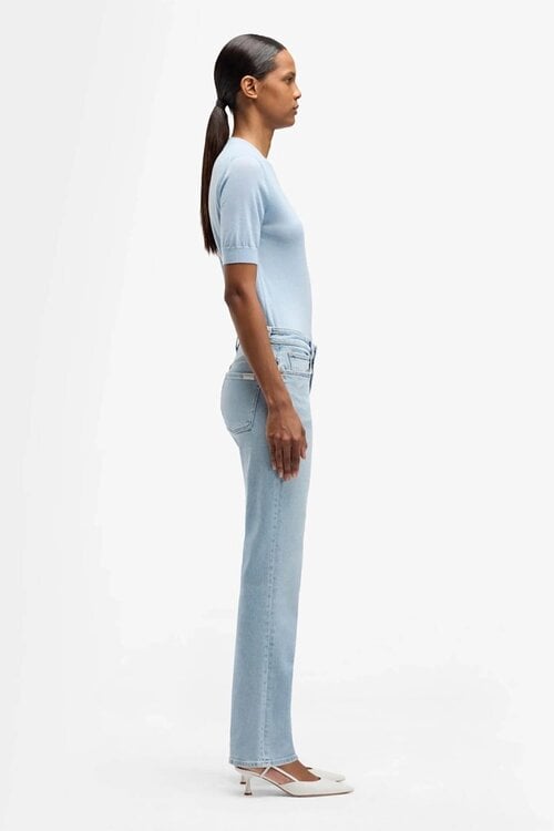 7 For All Mankind Light Blue Jeans Calie