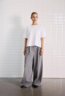 WITHBLACK Weißes Hemd SS