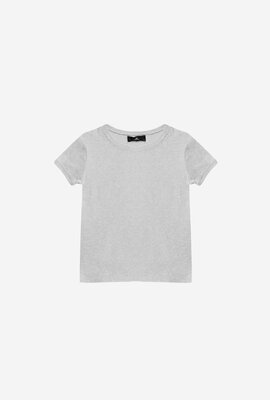 WITHBLACK Graues Melange-Shirt SS