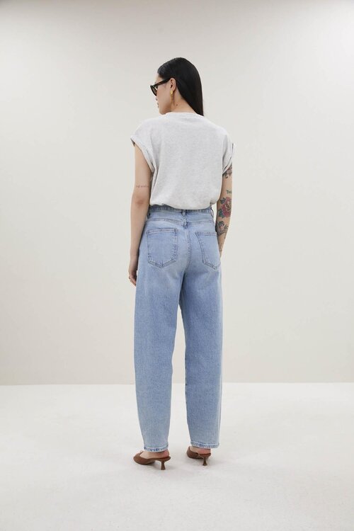 By Bar Hellgraues Tobi Flame Logo Top