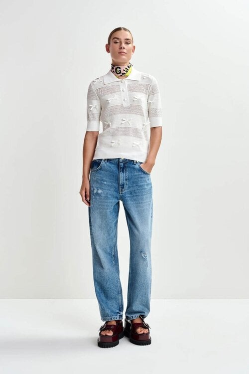 Essentiel Antwerp Off White Polo