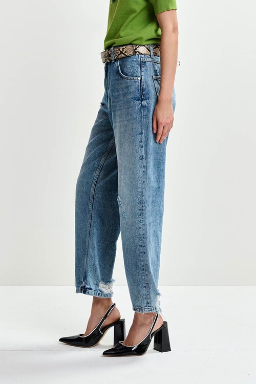 Essentiel Antwerp Denim Blue Jeans Zerstört