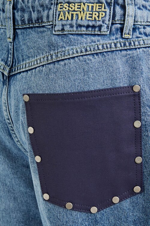 Essentiel Antwerp Denim Blue Jeans Zerstört