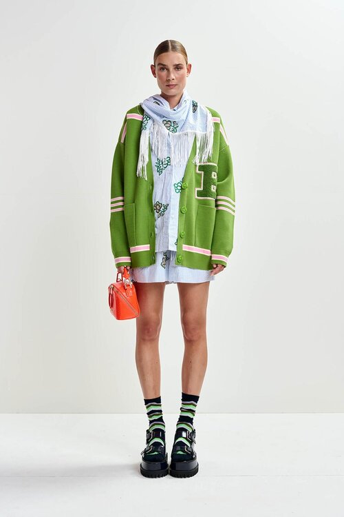 Essentiel Antwerp Grüne Weste