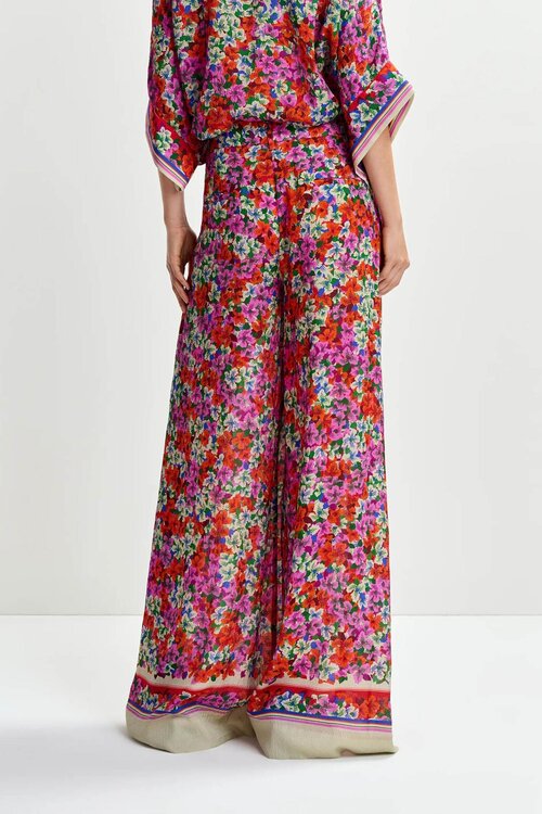 Essentiel Antwerp Florale Hosen mit weitem Bein