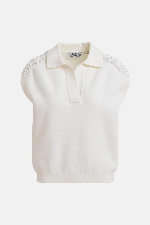 Essentiel Antwerp Off White Polo