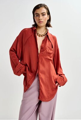 Essentiel Antwerp Rote Bluse