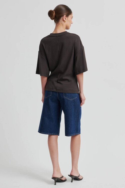 Second Female Braunes Enora T-Shirt