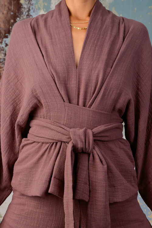 Sea Me Happy Schokoladenbluse