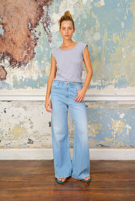 Sea Me Happy Hellblaue Jeans