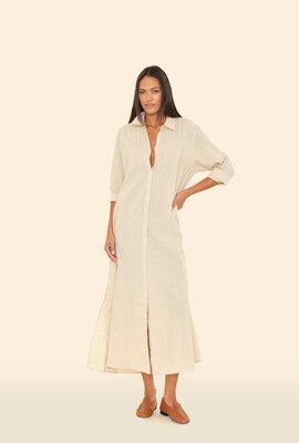 Xirena Champagner Kleid