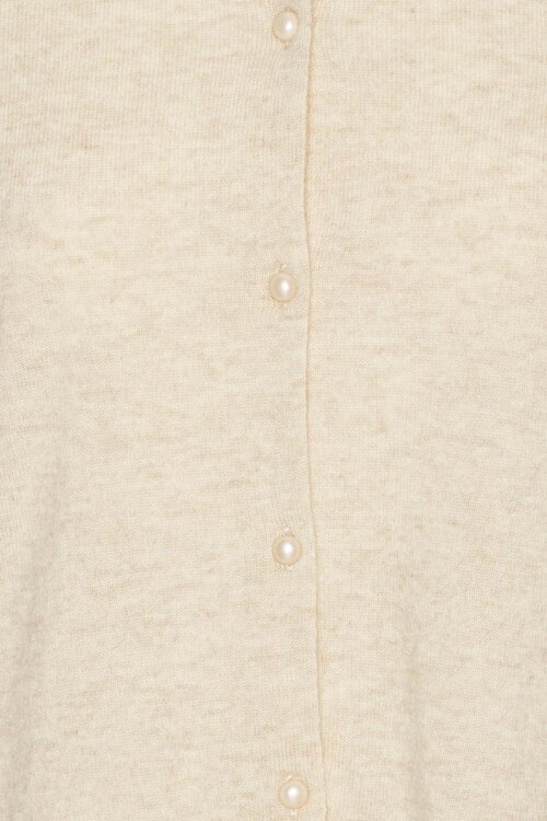 Rotate Creme Polo Weste