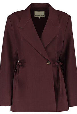Harper & Yve Bordeaux Anina Blazer