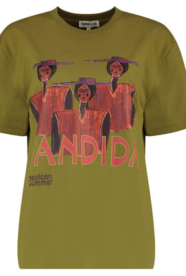 Harper & Yve Grünes Bandida T-Shirt