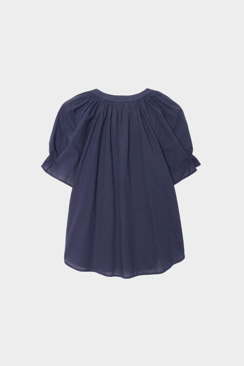 Xirena Marineblaue Bluse